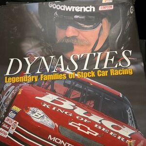 2 hardback NASCAR books
